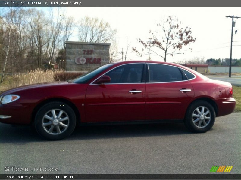 Red Jewel / Gray 2007 Buick LaCrosse CX