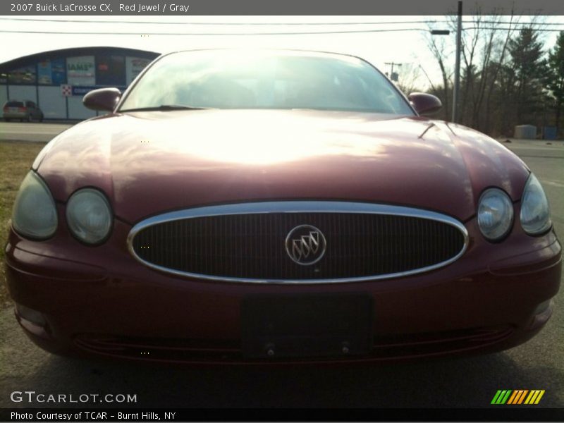 Red Jewel / Gray 2007 Buick LaCrosse CX