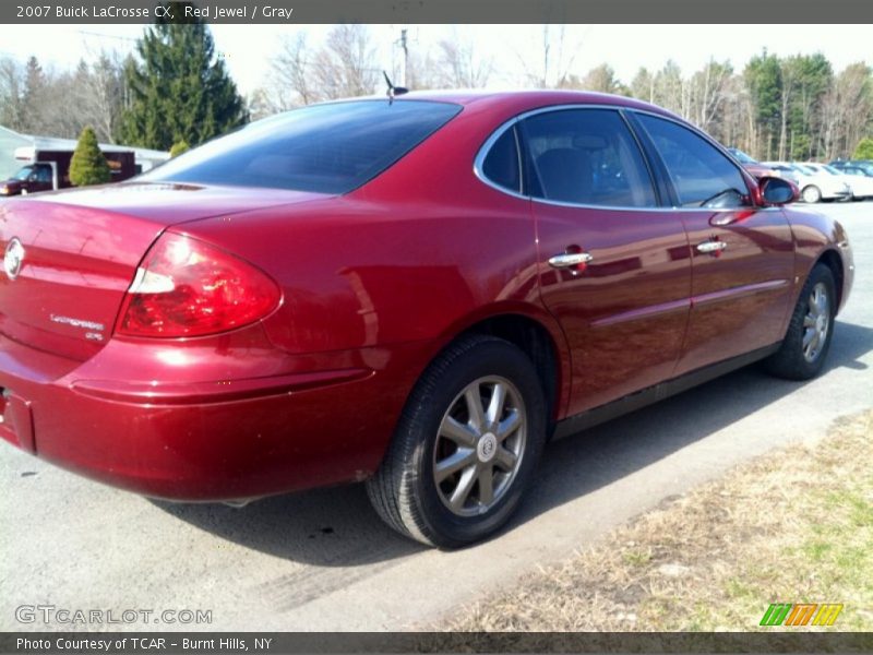Red Jewel / Gray 2007 Buick LaCrosse CX
