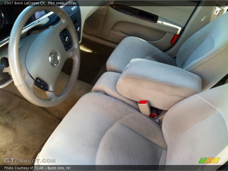 Red Jewel / Gray 2007 Buick LaCrosse CX