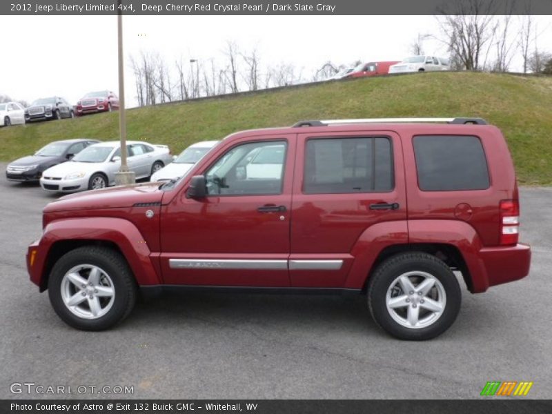  2012 Liberty Limited 4x4 Deep Cherry Red Crystal Pearl