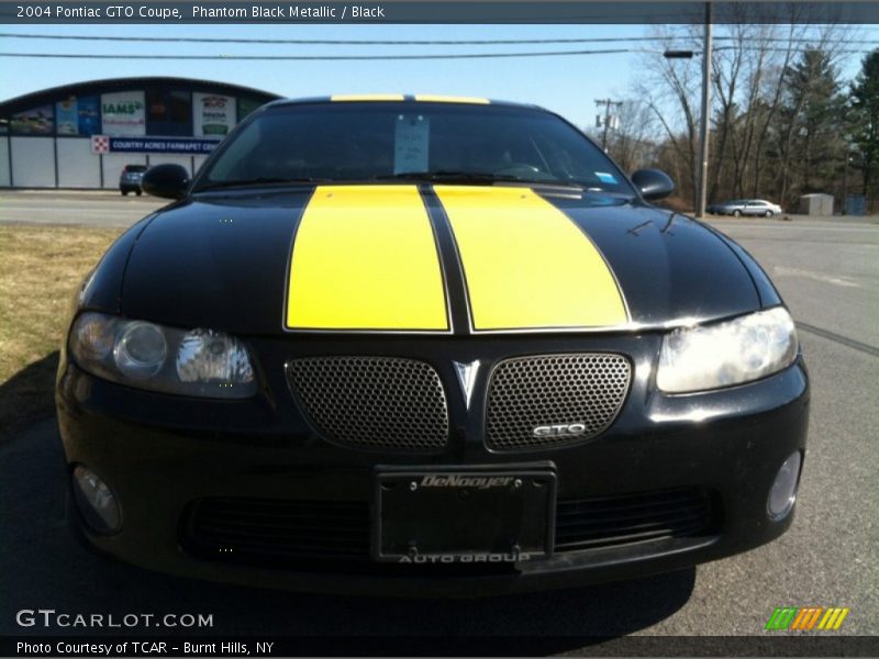 Phantom Black Metallic / Black 2004 Pontiac GTO Coupe