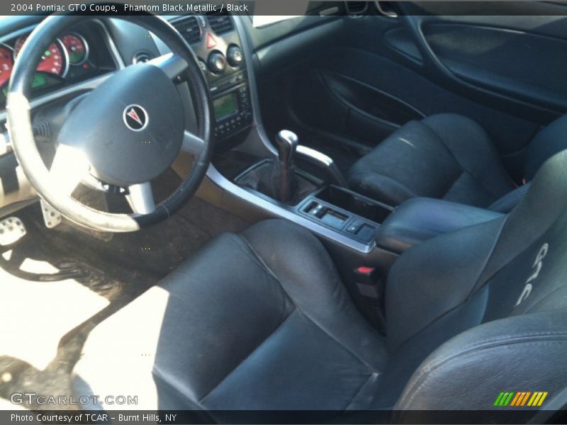 Phantom Black Metallic / Black 2004 Pontiac GTO Coupe