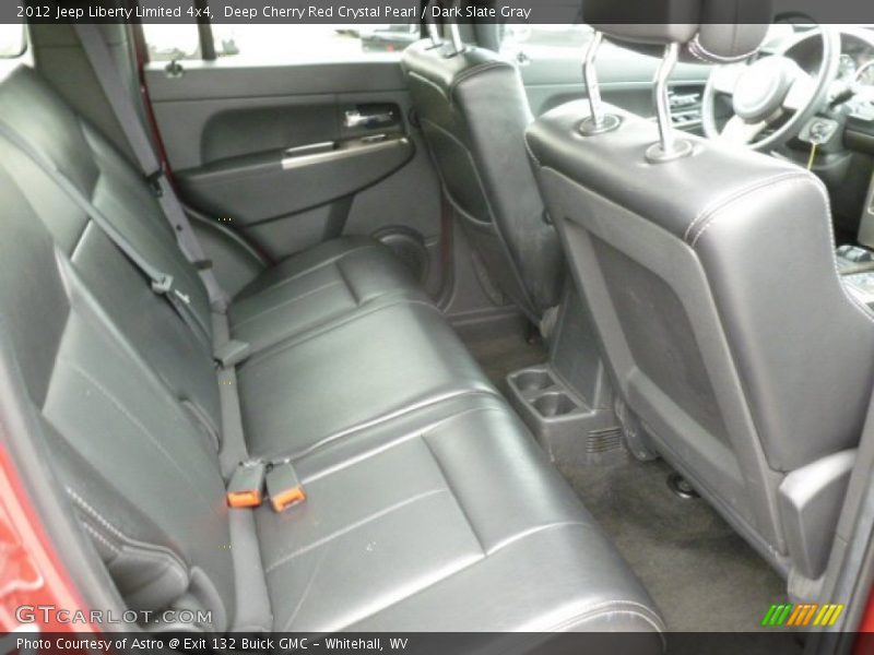 Deep Cherry Red Crystal Pearl / Dark Slate Gray 2012 Jeep Liberty Limited 4x4