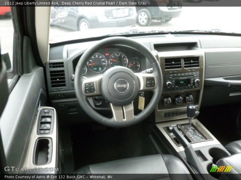 Dashboard of 2012 Liberty Limited 4x4