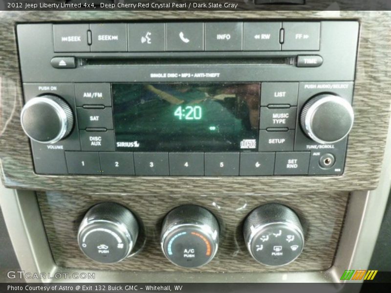 Audio System of 2012 Liberty Limited 4x4