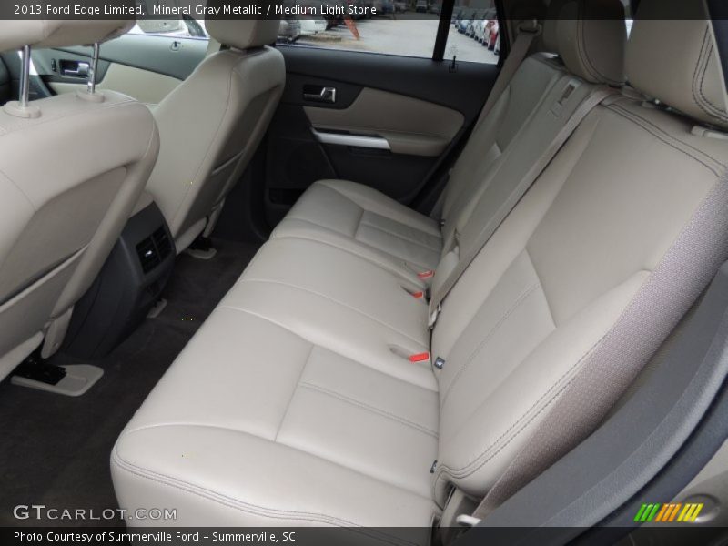 Mineral Gray Metallic / Medium Light Stone 2013 Ford Edge Limited