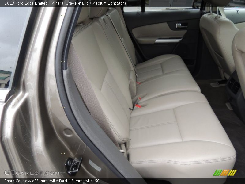 Mineral Gray Metallic / Medium Light Stone 2013 Ford Edge Limited