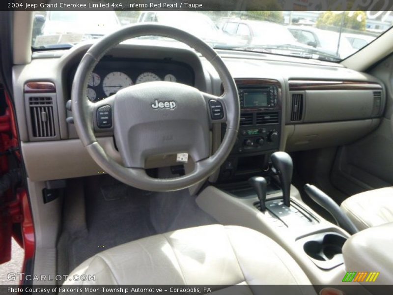  2004 Grand Cherokee Limited 4x4 Taupe Interior