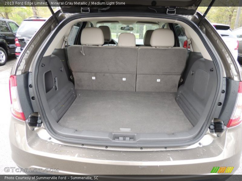 Mineral Gray Metallic / Medium Light Stone 2013 Ford Edge Limited
