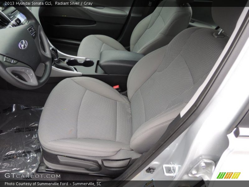 Radiant Silver / Gray 2013 Hyundai Sonata GLS