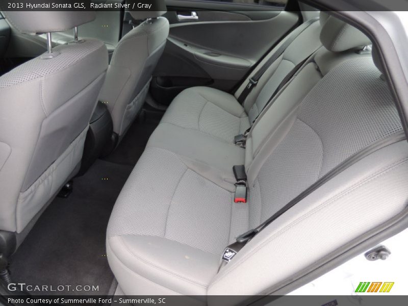 Radiant Silver / Gray 2013 Hyundai Sonata GLS