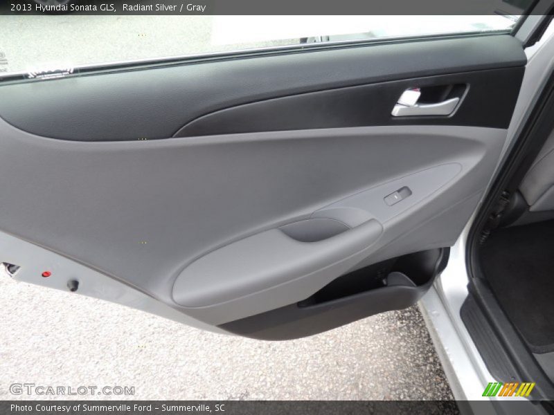 Radiant Silver / Gray 2013 Hyundai Sonata GLS