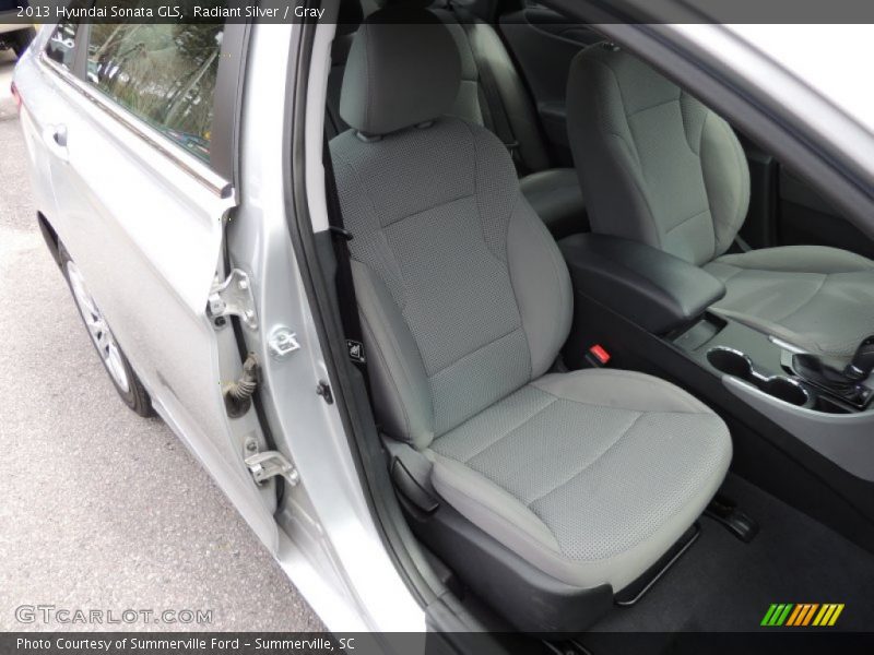 Radiant Silver / Gray 2013 Hyundai Sonata GLS