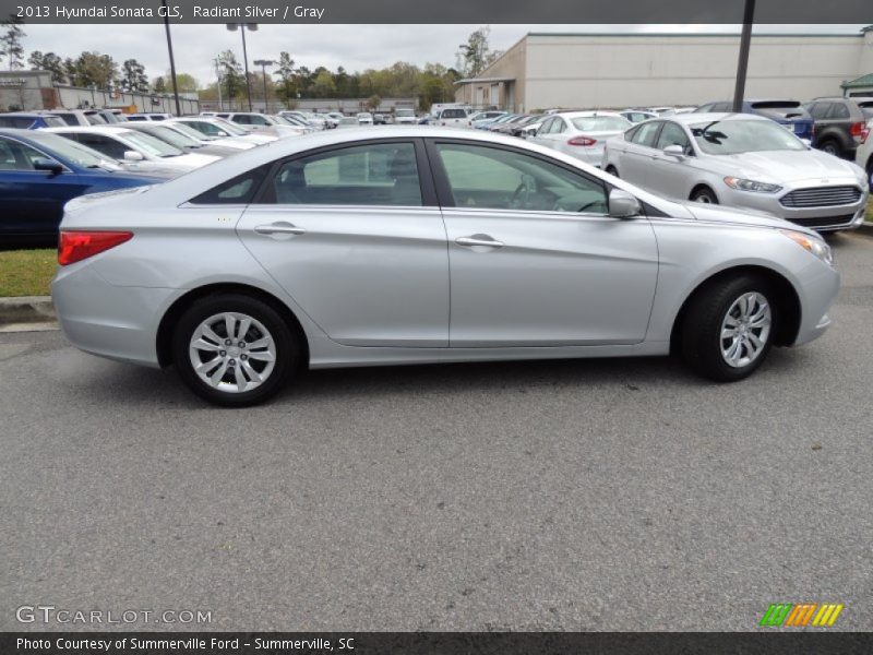 Radiant Silver / Gray 2013 Hyundai Sonata GLS