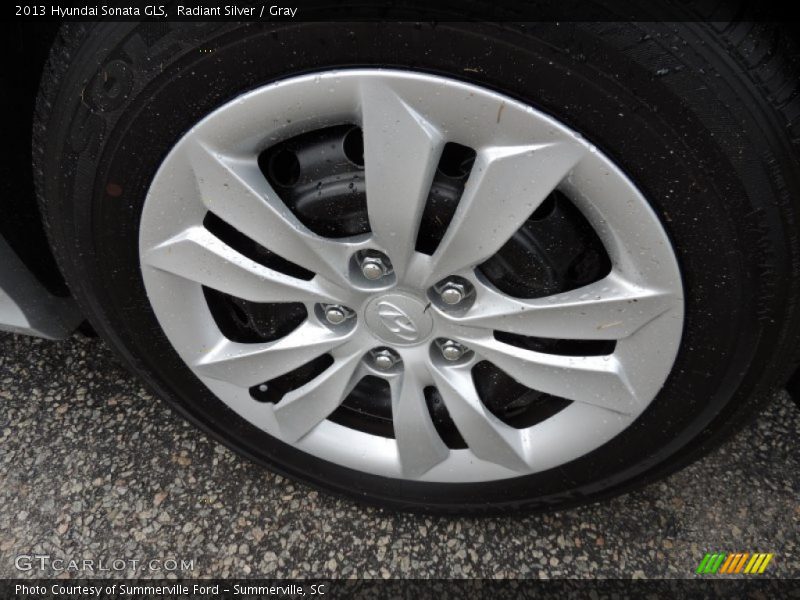 Radiant Silver / Gray 2013 Hyundai Sonata GLS