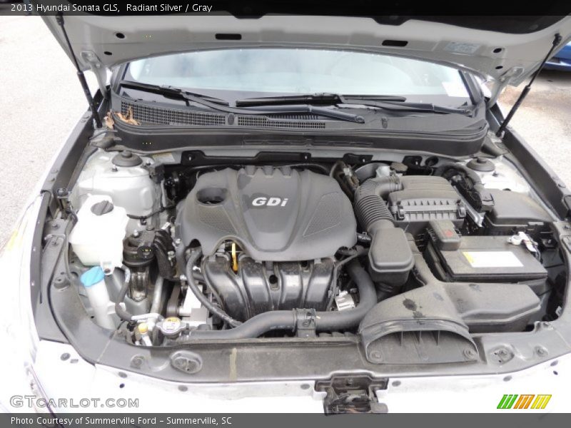 Radiant Silver / Gray 2013 Hyundai Sonata GLS