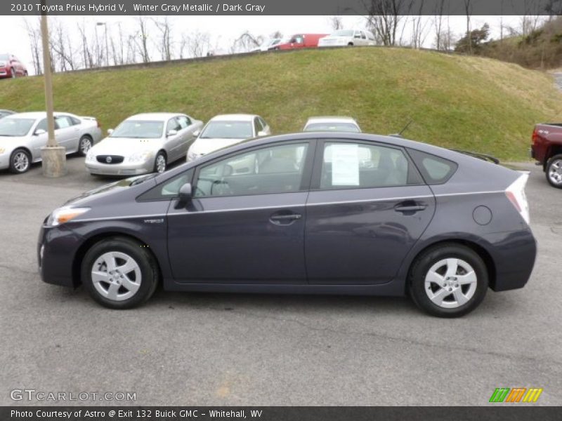  2010 Prius Hybrid V Winter Gray Metallic