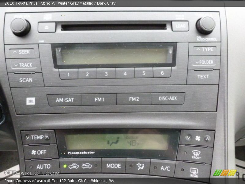 Controls of 2010 Prius Hybrid V