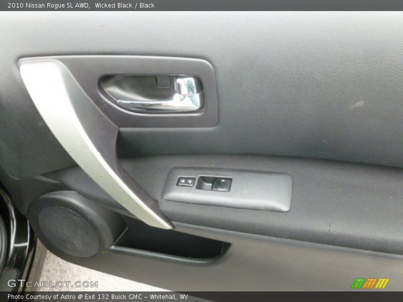 Wicked Black / Black 2010 Nissan Rogue SL AWD