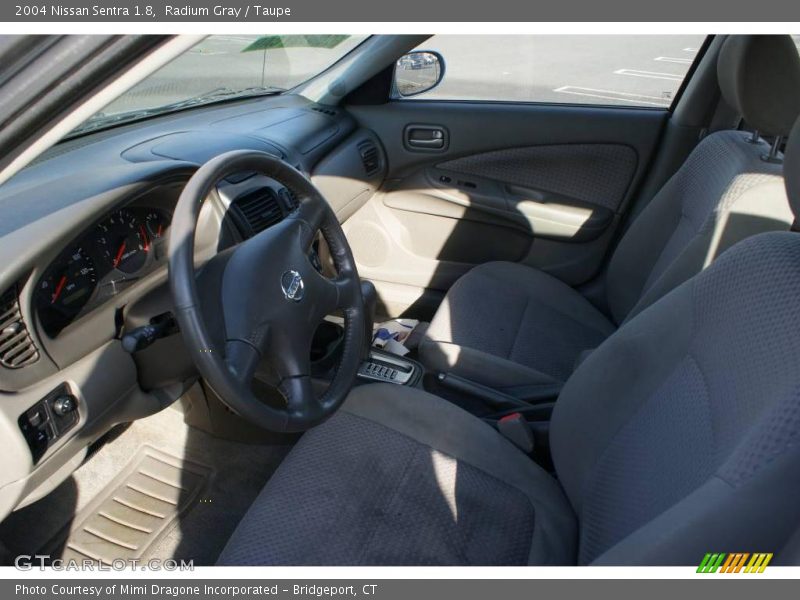 Radium Gray / Taupe 2004 Nissan Sentra 1.8