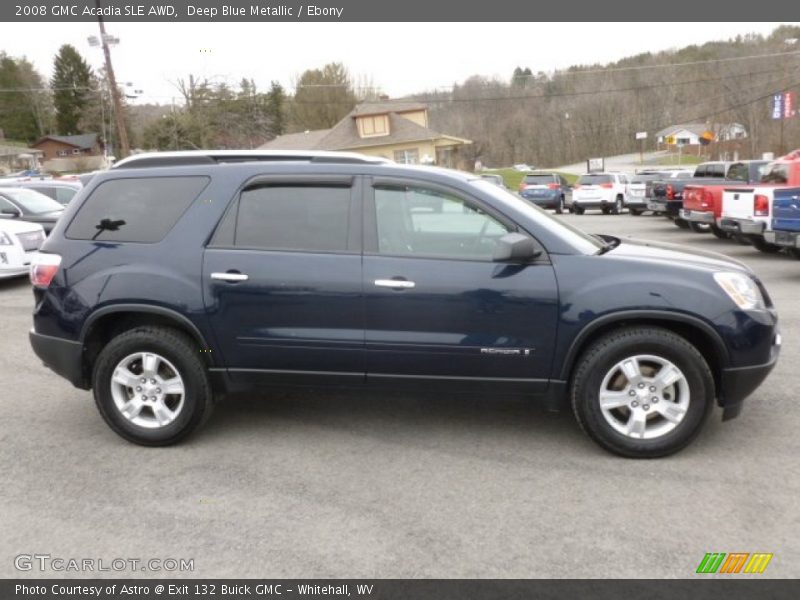 Deep Blue Metallic / Ebony 2008 GMC Acadia SLE AWD