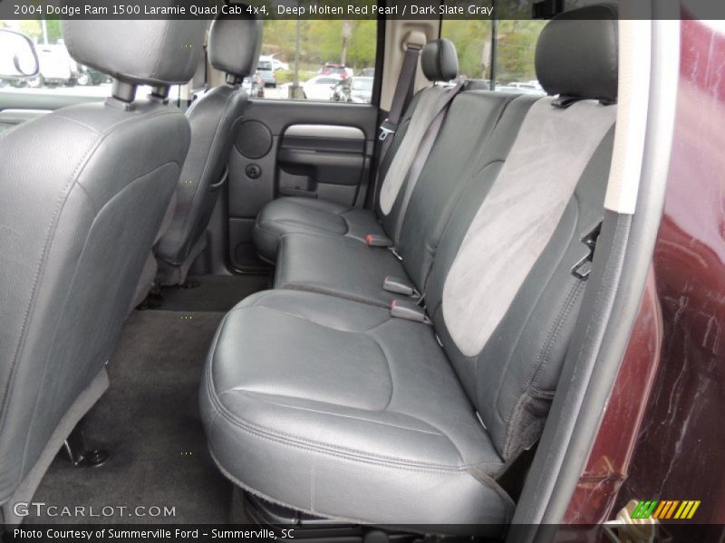 Rear Seat of 2004 Ram 1500 Laramie Quad Cab 4x4
