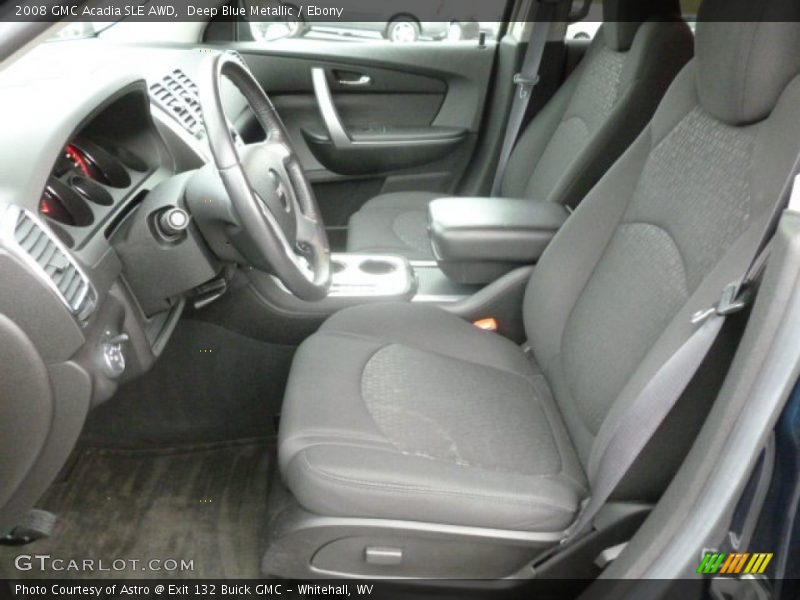 Deep Blue Metallic / Ebony 2008 GMC Acadia SLE AWD