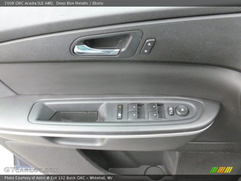 Deep Blue Metallic / Ebony 2008 GMC Acadia SLE AWD