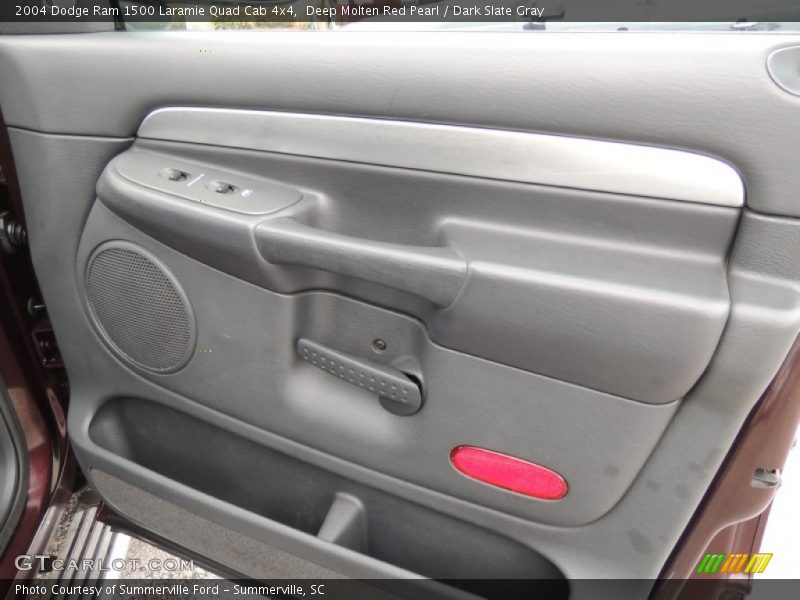 Deep Molten Red Pearl / Dark Slate Gray 2004 Dodge Ram 1500 Laramie Quad Cab 4x4
