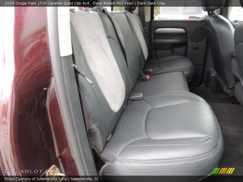 Deep Molten Red Pearl / Dark Slate Gray 2004 Dodge Ram 1500 Laramie Quad Cab 4x4
