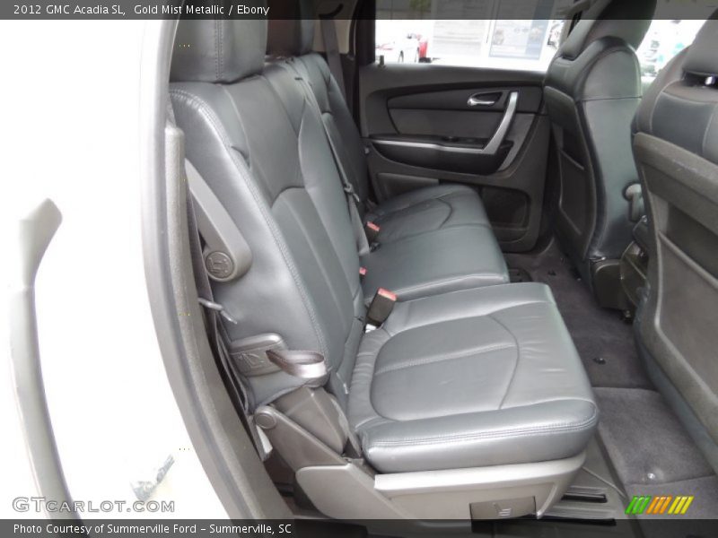 Gold Mist Metallic / Ebony 2012 GMC Acadia SL