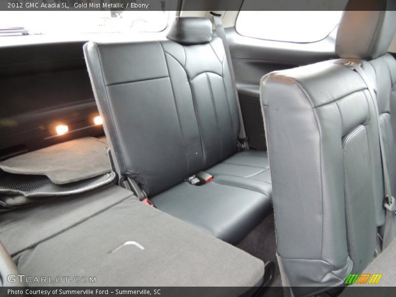 Gold Mist Metallic / Ebony 2012 GMC Acadia SL