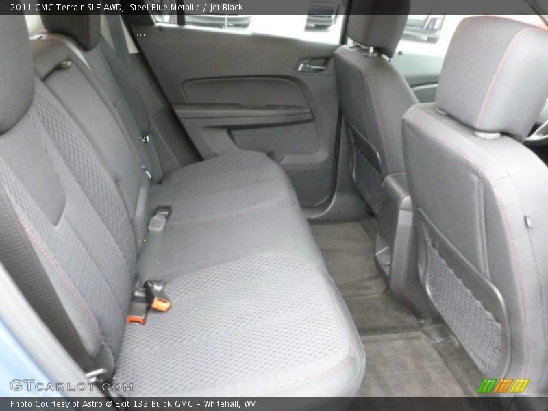 Steel Blue Metallic / Jet Black 2011 GMC Terrain SLE AWD