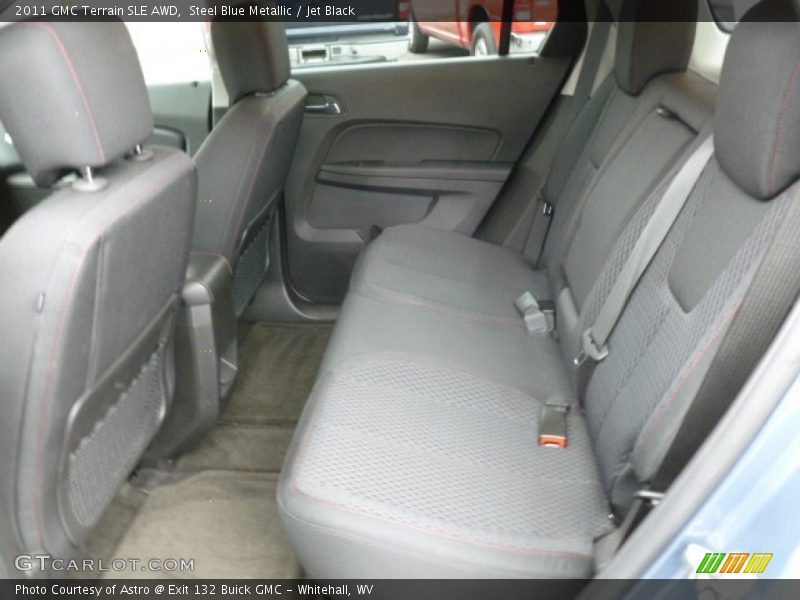 Steel Blue Metallic / Jet Black 2011 GMC Terrain SLE AWD
