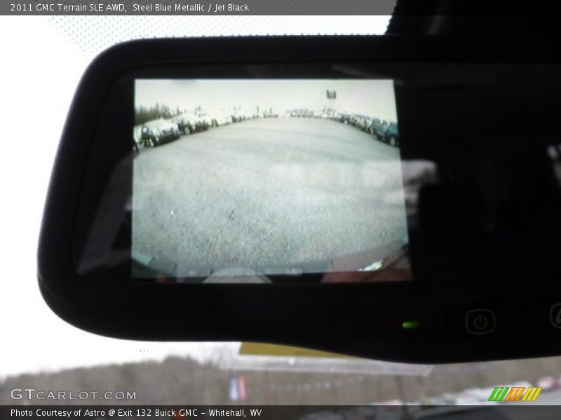 Steel Blue Metallic / Jet Black 2011 GMC Terrain SLE AWD
