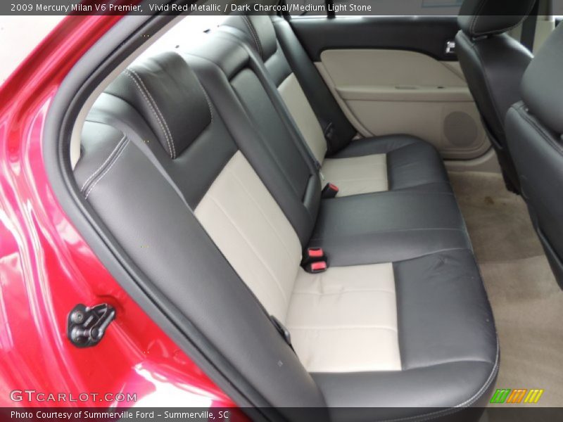 Vivid Red Metallic / Dark Charcoal/Medium Light Stone 2009 Mercury Milan V6 Premier