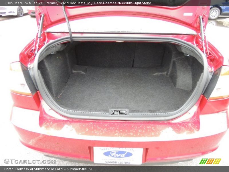 Vivid Red Metallic / Dark Charcoal/Medium Light Stone 2009 Mercury Milan V6 Premier