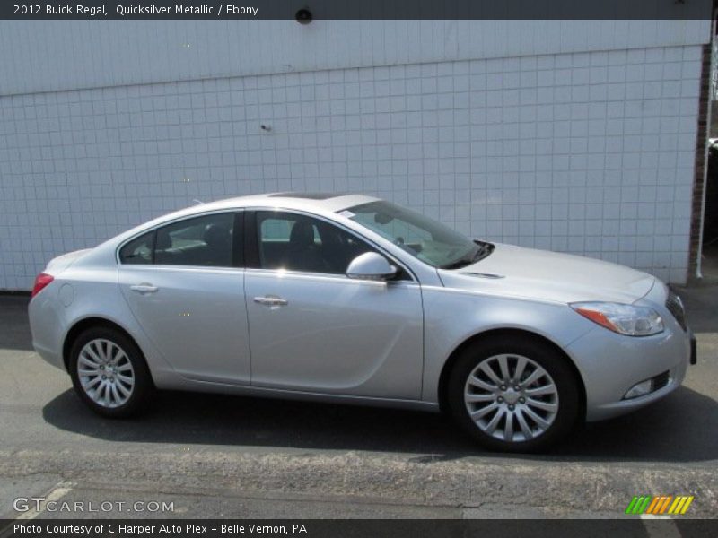 Quicksilver Metallic / Ebony 2012 Buick Regal