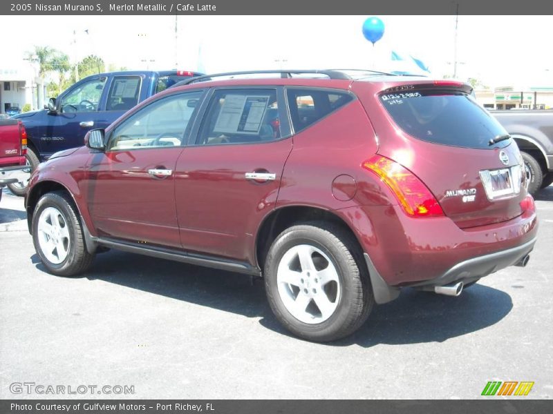 Merlot Metallic / Cafe Latte 2005 Nissan Murano S