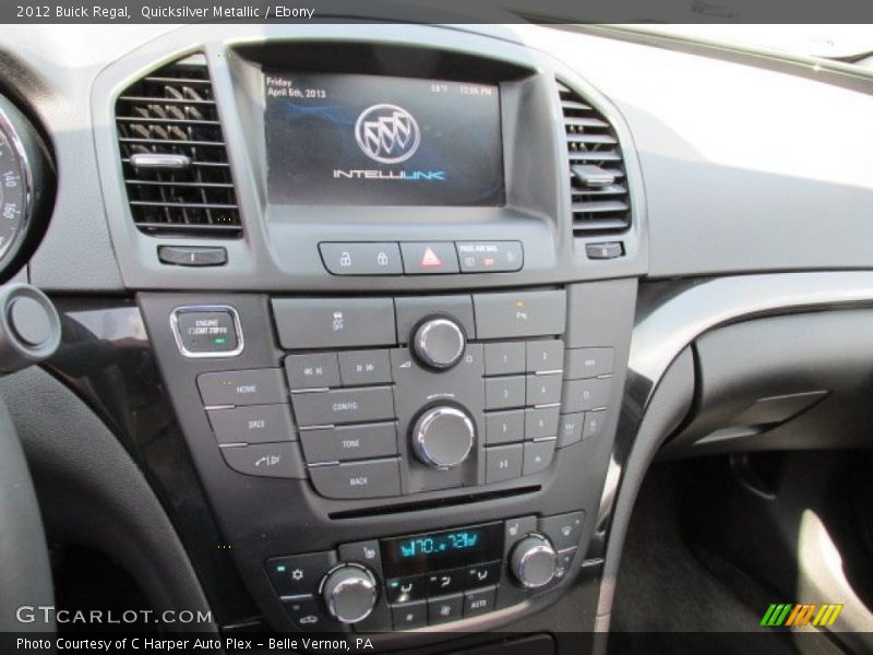 Quicksilver Metallic / Ebony 2012 Buick Regal