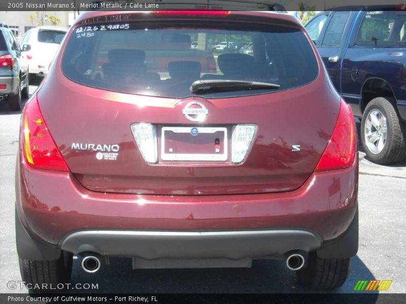 Merlot Metallic / Cafe Latte 2005 Nissan Murano S