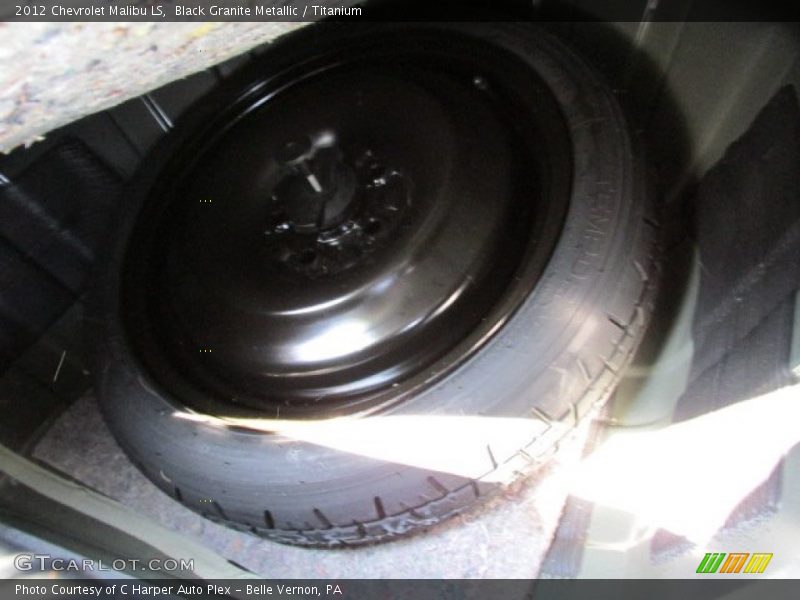 Black Granite Metallic / Titanium 2012 Chevrolet Malibu LS