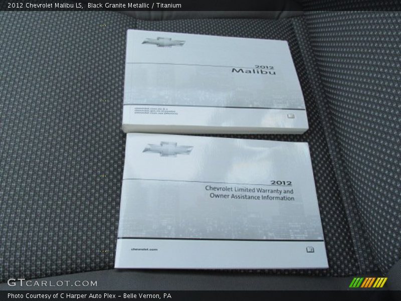 Black Granite Metallic / Titanium 2012 Chevrolet Malibu LS
