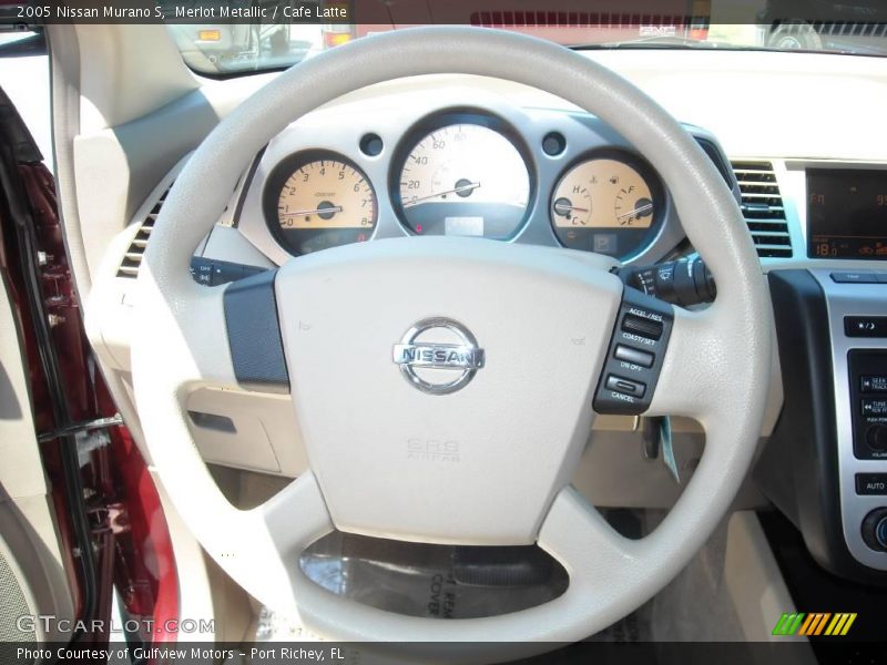 Merlot Metallic / Cafe Latte 2005 Nissan Murano S