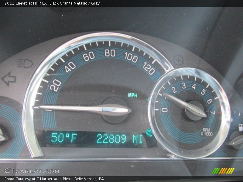 Black Granite Metallic / Gray 2011 Chevrolet HHR LS