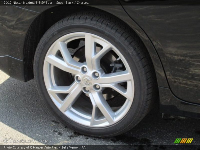 Super Black / Charcoal 2012 Nissan Maxima 3.5 SV Sport