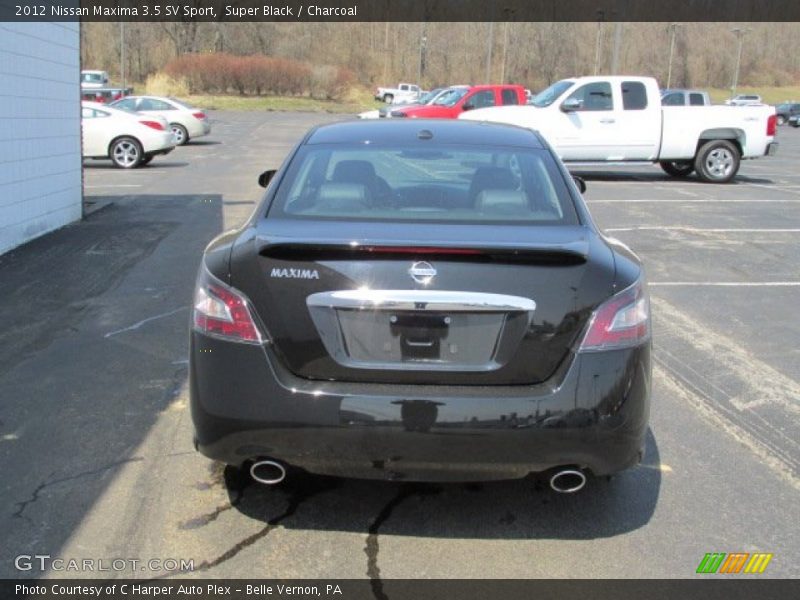 Super Black / Charcoal 2012 Nissan Maxima 3.5 SV Sport