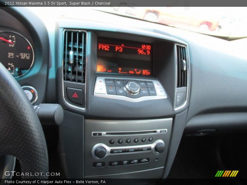 Super Black / Charcoal 2012 Nissan Maxima 3.5 SV Sport