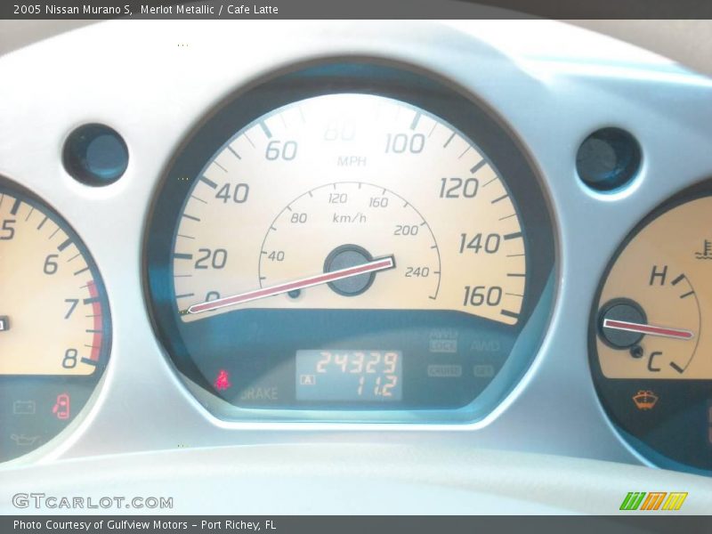 Merlot Metallic / Cafe Latte 2005 Nissan Murano S